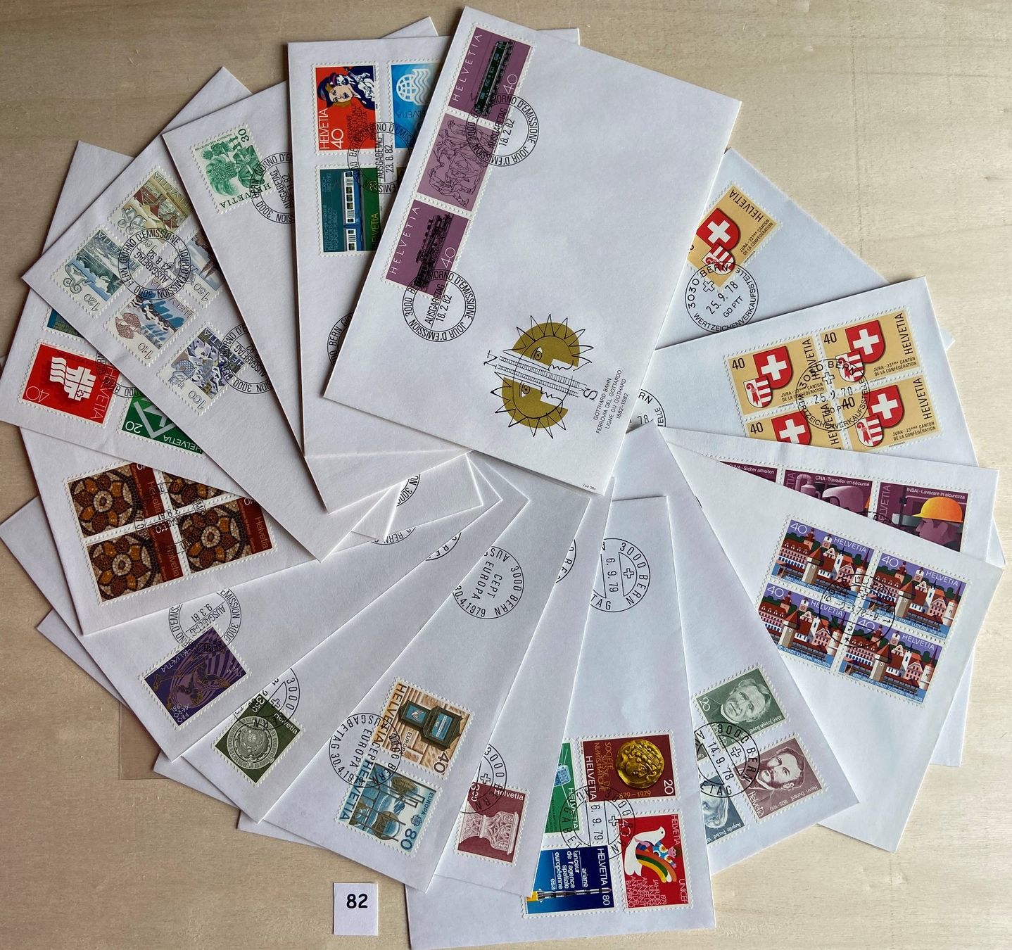 Alle Briefmarken: Lot ET FDC Briefe – Gebraucht aus Böckten von Hansi36 4