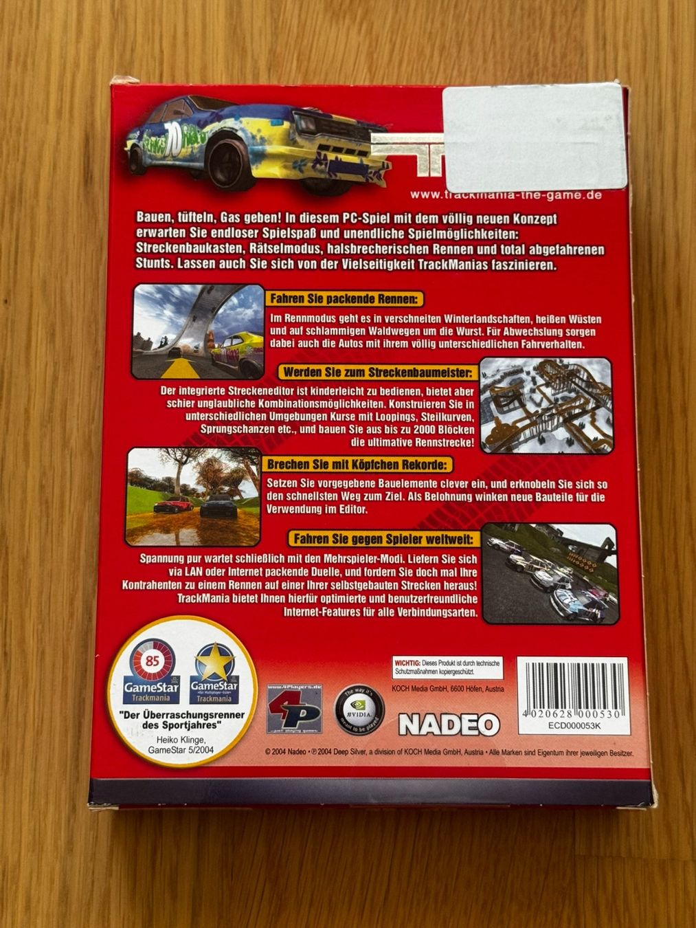 Giochi: Trackmania 1 boxed - PC – Usato da Uster venduto da GamesAndStuff 1