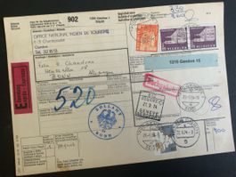 Geneve Paketkarte