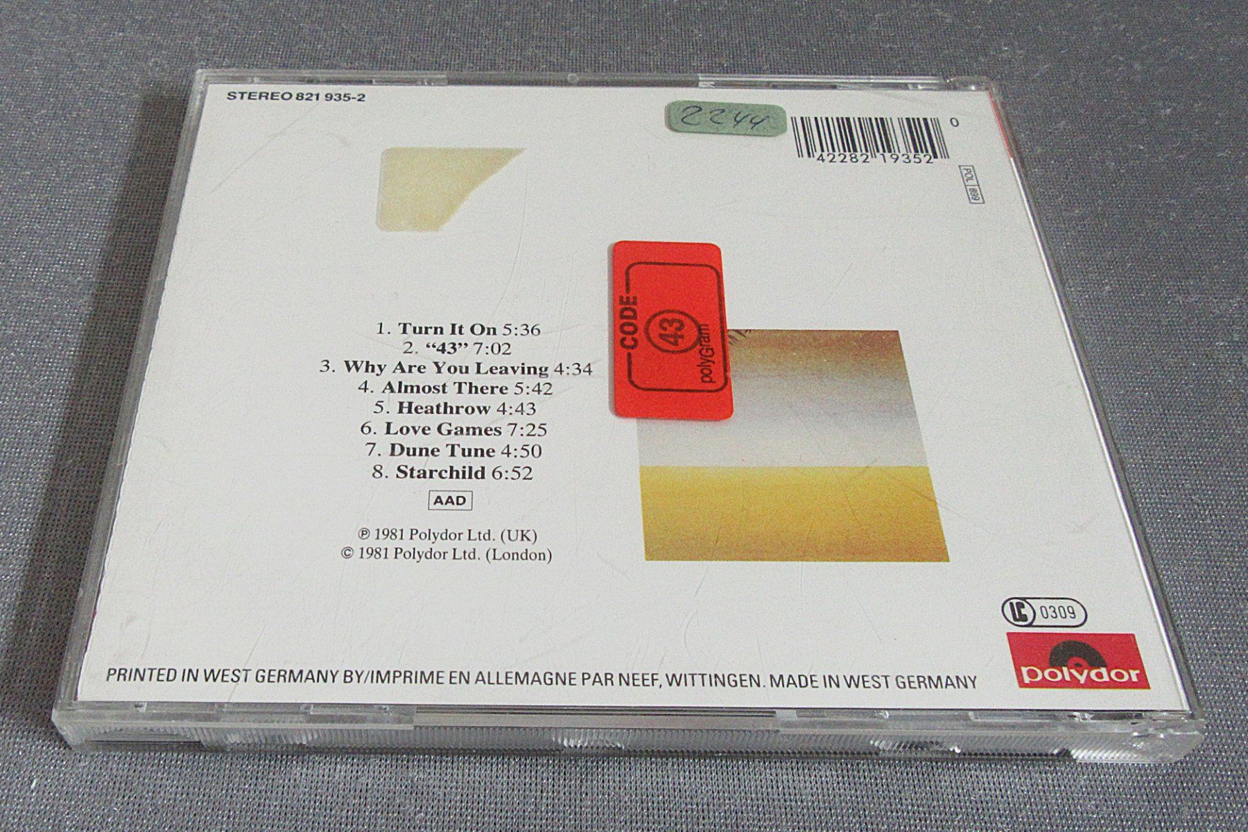 CDs: CD - Level 42 - Level 42 – D'occasion à Auenstein par Padabimbim 1