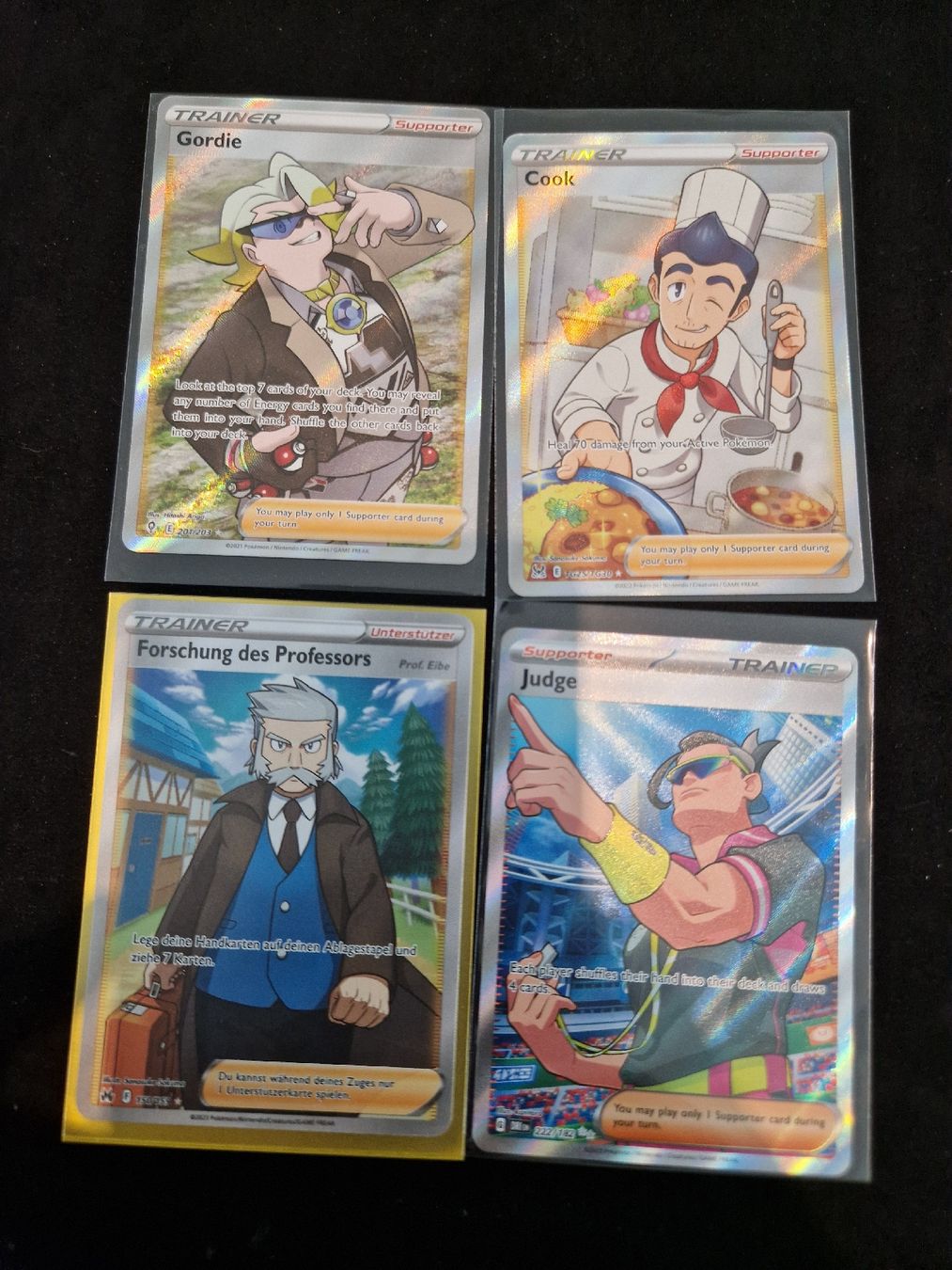 Pokémon Carte collezionabili: 4x Trainer Karten Pokemon – Nuovo (secondo la descrizione) da Altendorf venduto da flo_7bp5