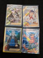 4x Trainer Karten Pokemon