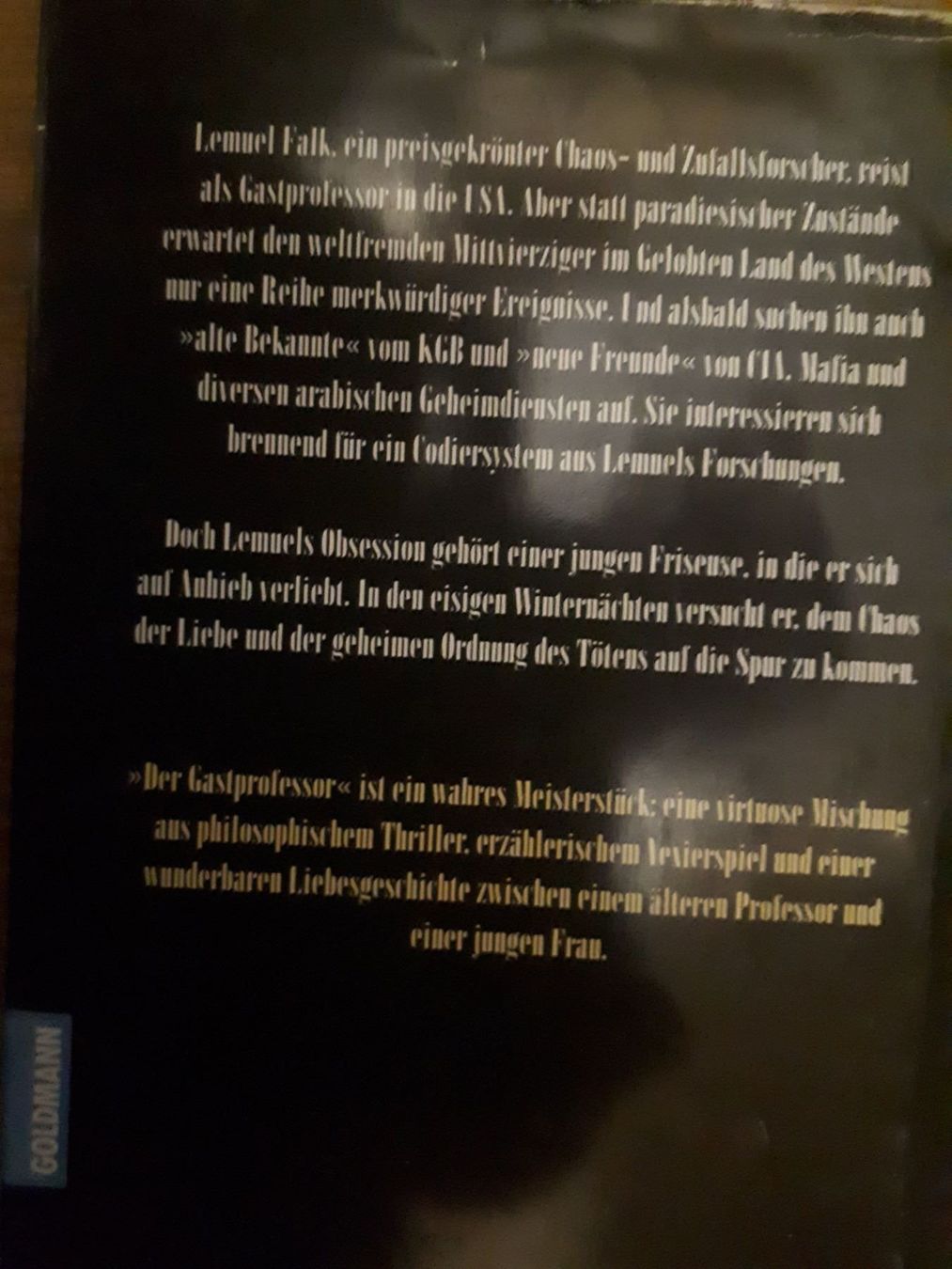 Livres: Robert Littell Der Gastprofessor – D'occasion à Basel par Alacant 1