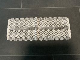 Vintage Spitzenbordüre, ca. 38 cm lang,