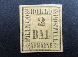 Briefmarke Italien Romagne 1859 ungebraucht