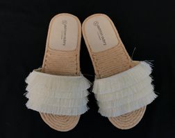 Ashton Aubry Sommersandalen Gr. 37 in cremeweiss