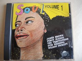 Soul Volume 1 CD - James Brown, Temptations, Otis Redding ..