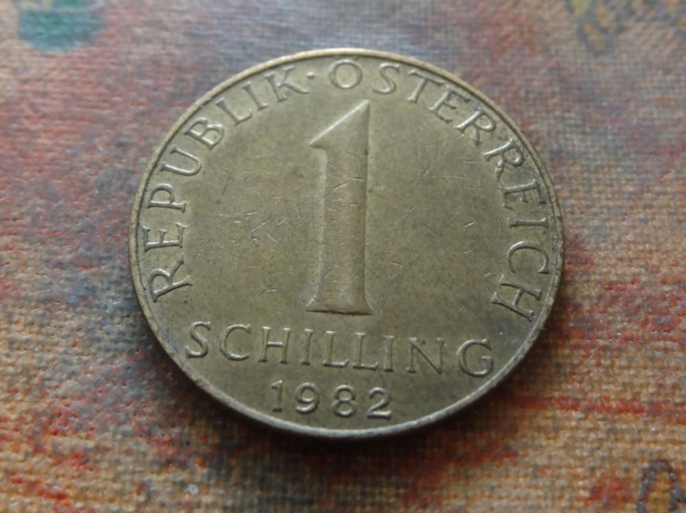 Alle Münzen: AUTRICHE  1  Schilling  1982 – Gebraucht aus Romanel-sur-Lausanne von Swift13