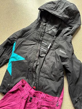 Zimtstern Skijacke und -hose. Grösse 8-10J.