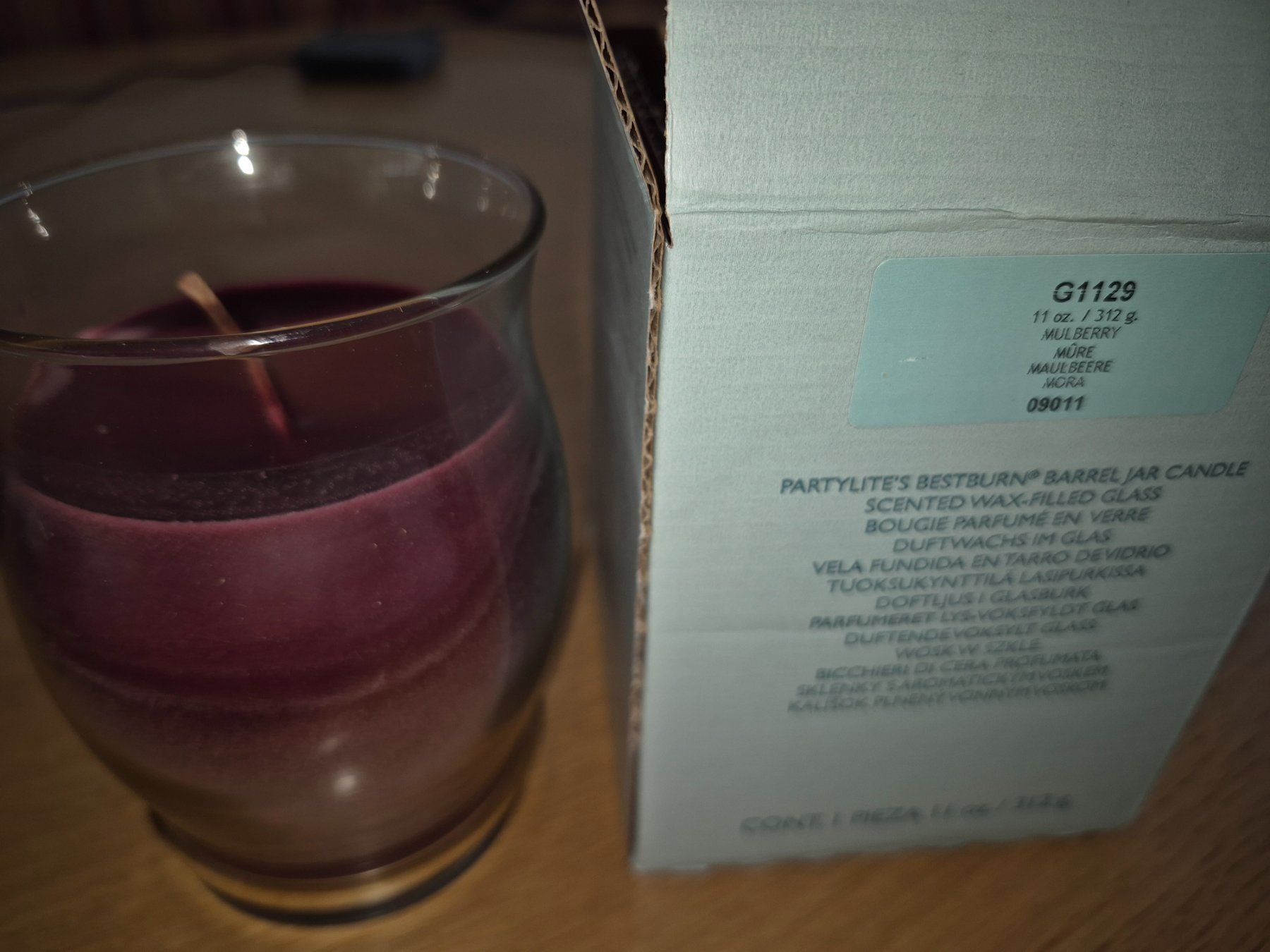 Partylite Candele: Partylite Duftwachsglas Maulbeere – Nuovo (secondo la descrizione) da Buttikon SZ venduto da sefa02 1