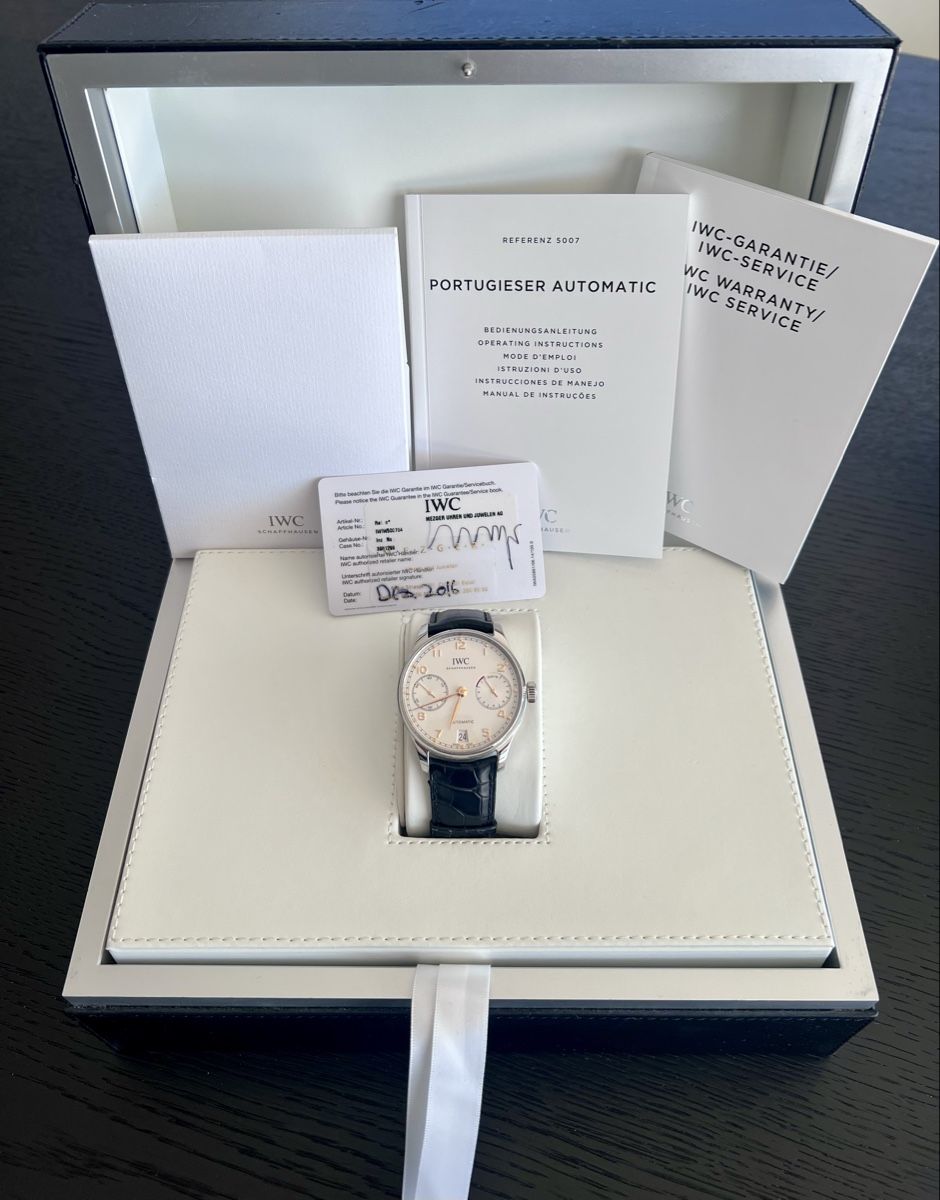 IWC Orologi: IWC Portugieser Automatic 42 – Usato da Herbligen venduto da nic_q8yn