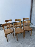 Chaise de bistro vintage lot de 6 chaises 