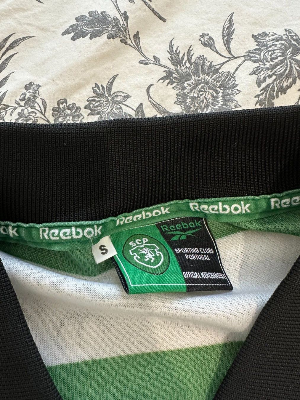 Reebok Canottiere & Pantaloni: Maillot Sporting CP 1998/1999 S – Usato da Lausanne venduto da PeixotoBruno 2