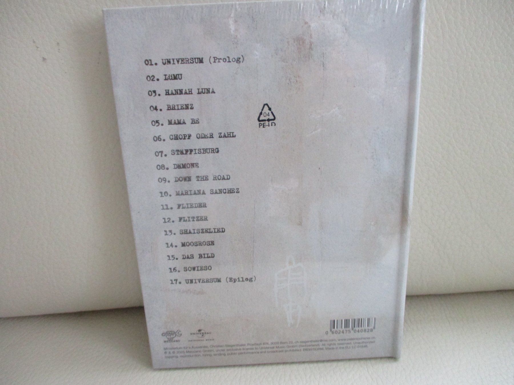 CD: Patent Ochsner  -  Tag & Nacht – Nuovo e nell'imballaggio originale da Liestal venduto da Disc-Point 1