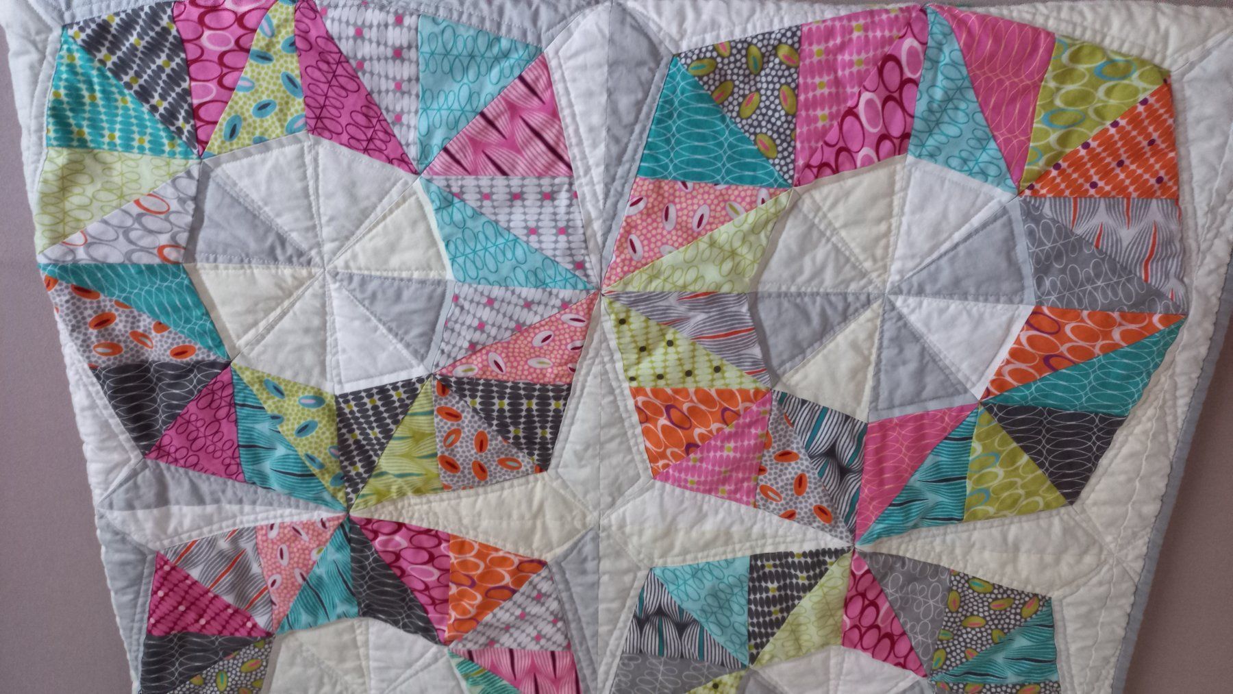 Couvertures: Patchwork-Quilt ca.185 x 185cm Handgefertig. – Neuf avec emballage d'origine à Winistorf par acreativ2 2