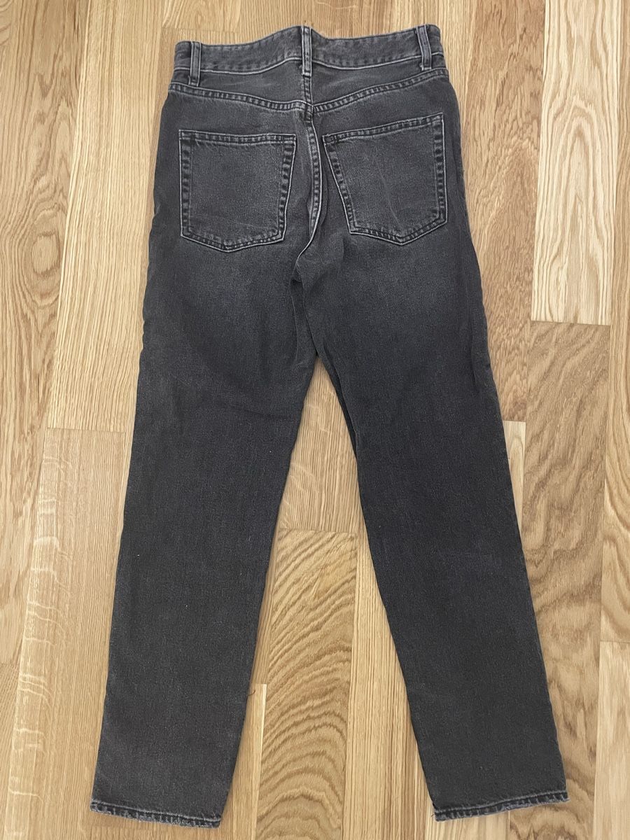 H&M Jeans: H&M jeans high waist 26 grau – Usato da uster venduto da 2017c 1