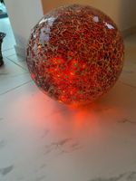 Mosaik Glaskugel Deko Lampe Beleuchtung Durchm. 32 cm