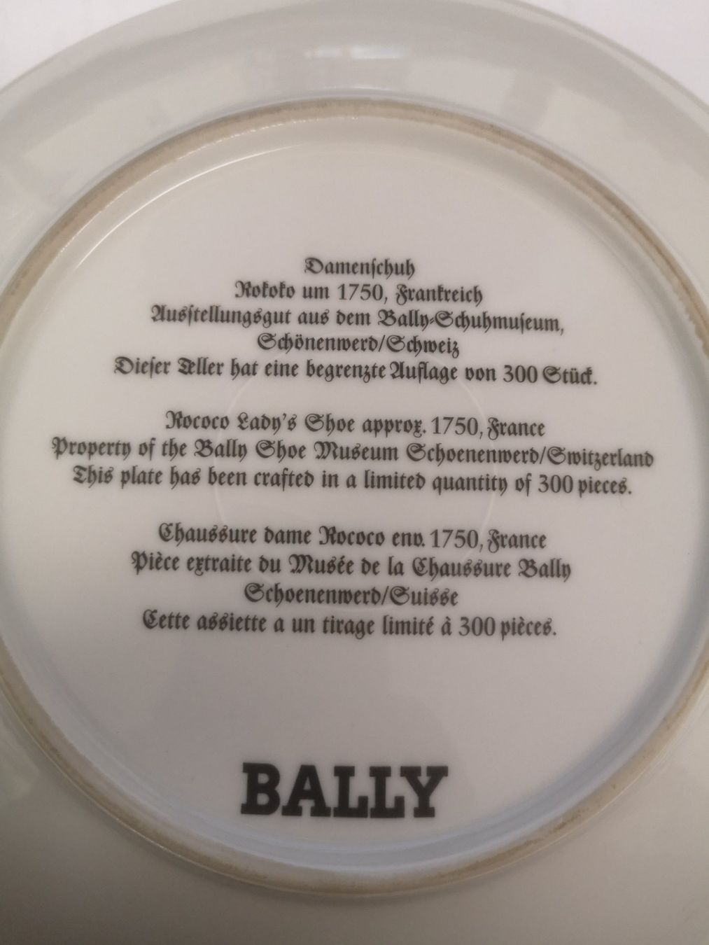 Piatti: Bally  Sammel Teller – Nuovo (secondo la descrizione) da Lostorf venduto da rubileo 1
