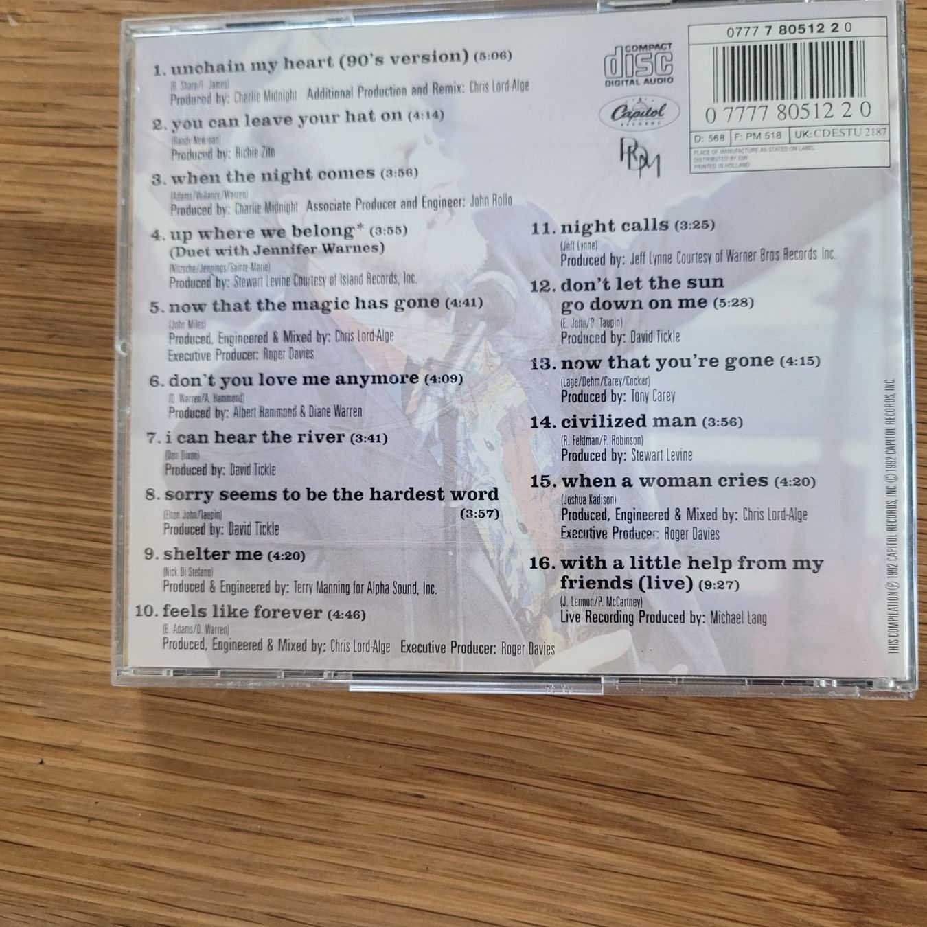 CD: CD Joe Cocker Teh Best Of – Usato da Biel/Bienne venduto da Destockweb 2