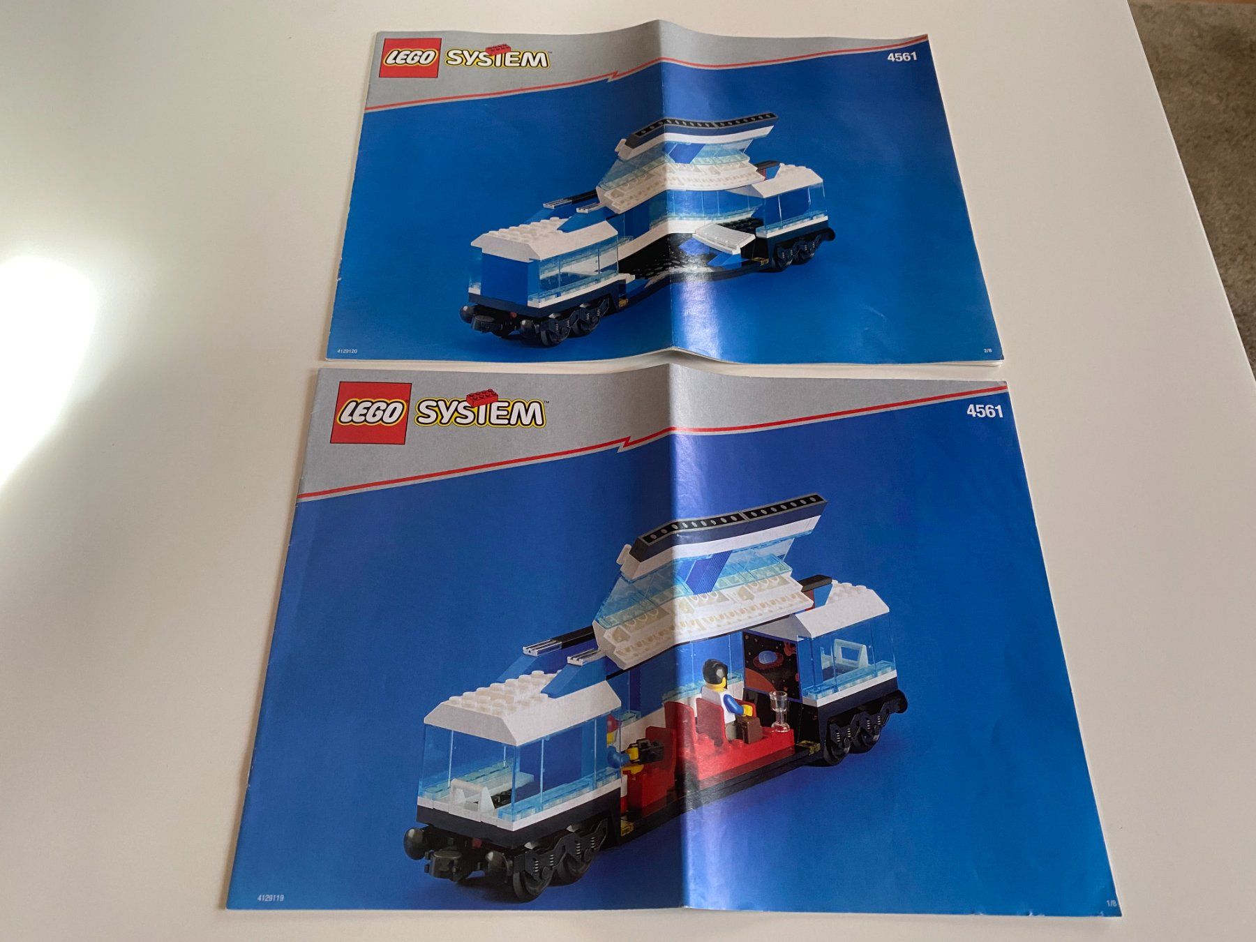 Lego Giocattoli: LEGO - EISENBAHN - ANLEITUNGEN - 4561 – Usato da Gelterkinden venduto da ajdt4