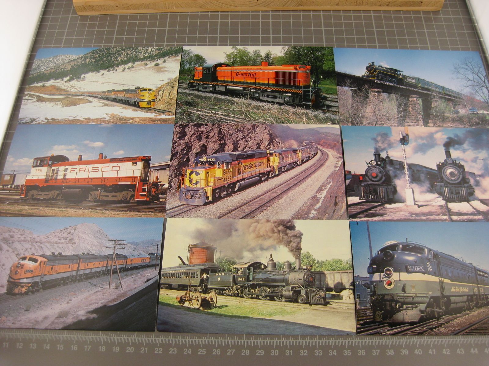 Cartoline postali: SET USA 9x AK mit Bahn – Nuovo (secondo la descrizione) da Malters venduto da Marosko