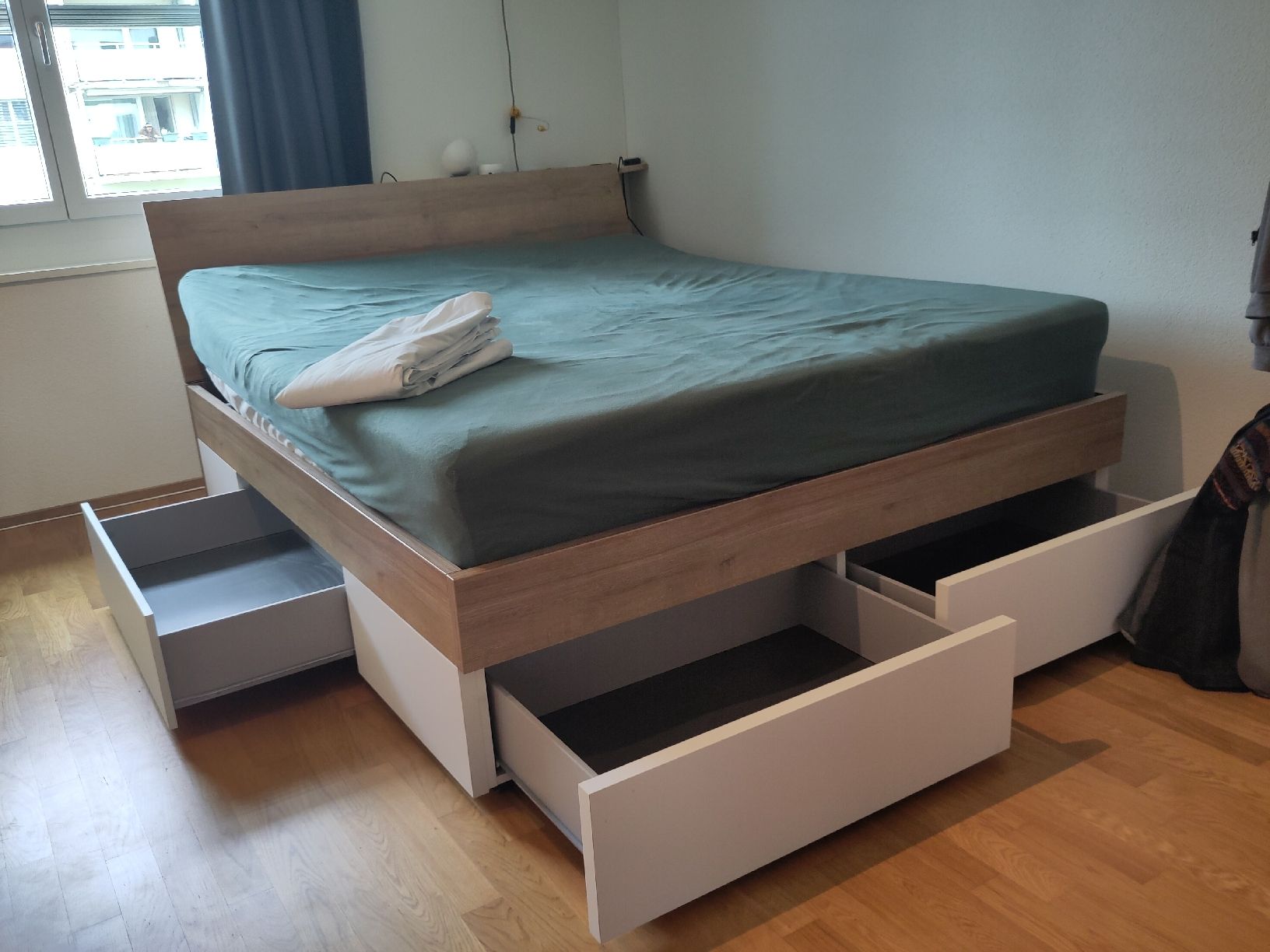 Letti: Micasa Marron Bett 160x200, 2018 – Usato da Root venduto da Mougwee