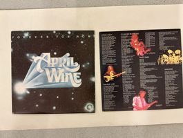 April Wine LP - Forever For Now❗️Canada Pressung / VG+