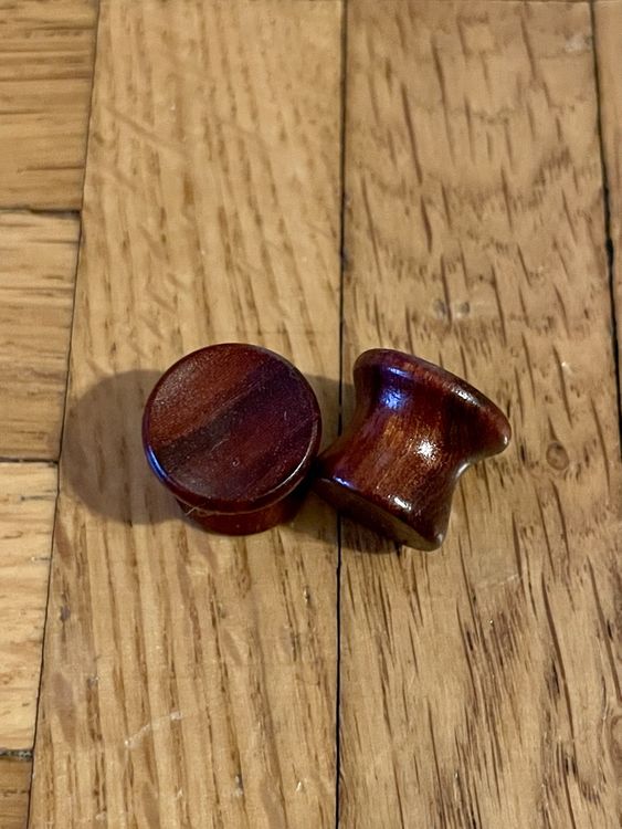 Tolldek Holz Tunnel Set 2 Stück - 6-20mm Ohr Tunnel Für Männer & Frauen