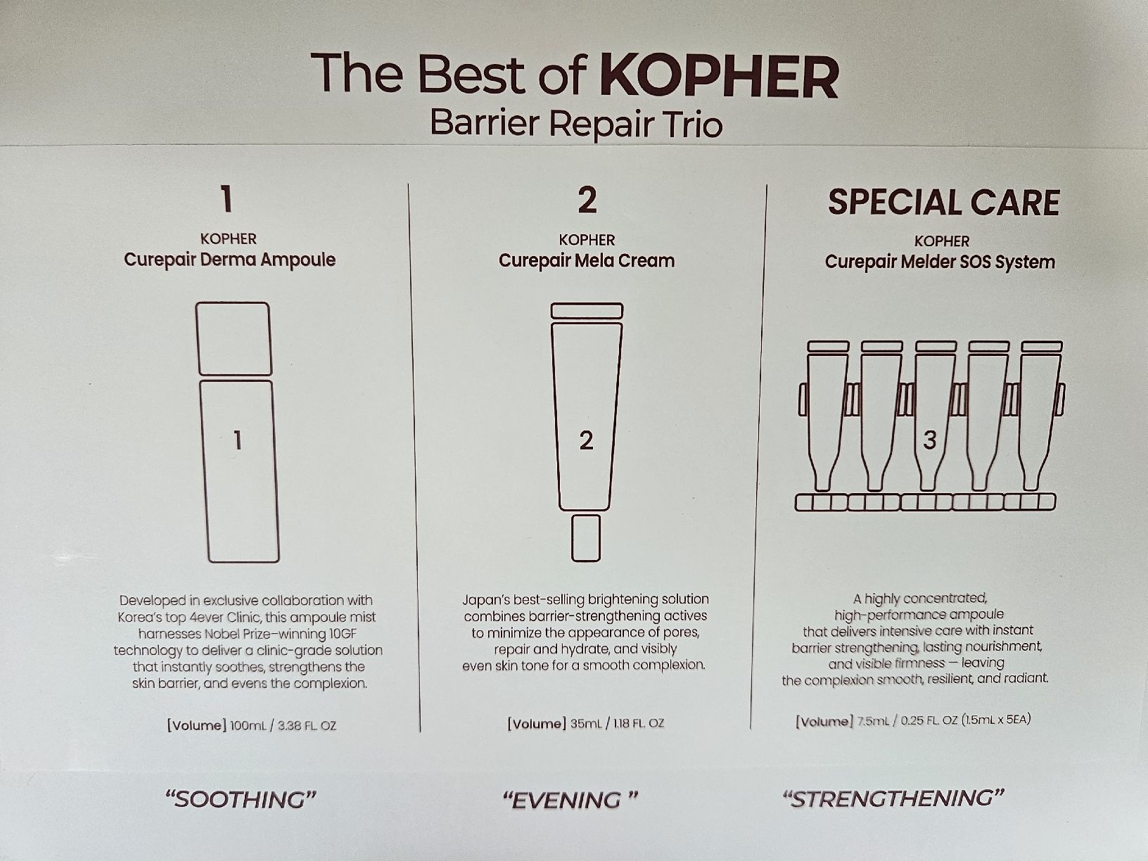 Cura del viso: kopher Set, neu, original, korean skincare – Nuovo e nell'imballaggio originale da Zuchwil venduto da ger_ws6t 3