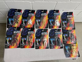 NEUE 11 Star Wars - POTF - Figuren - Yoda, Luke, C-3PO