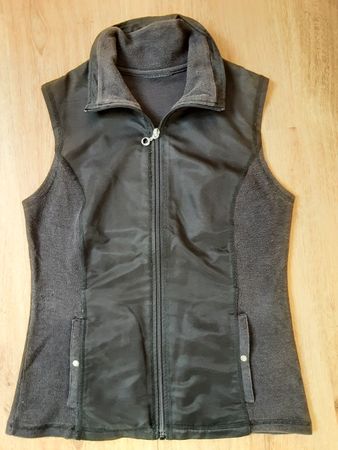 Schwarze  Damen Weste Gr. 38
