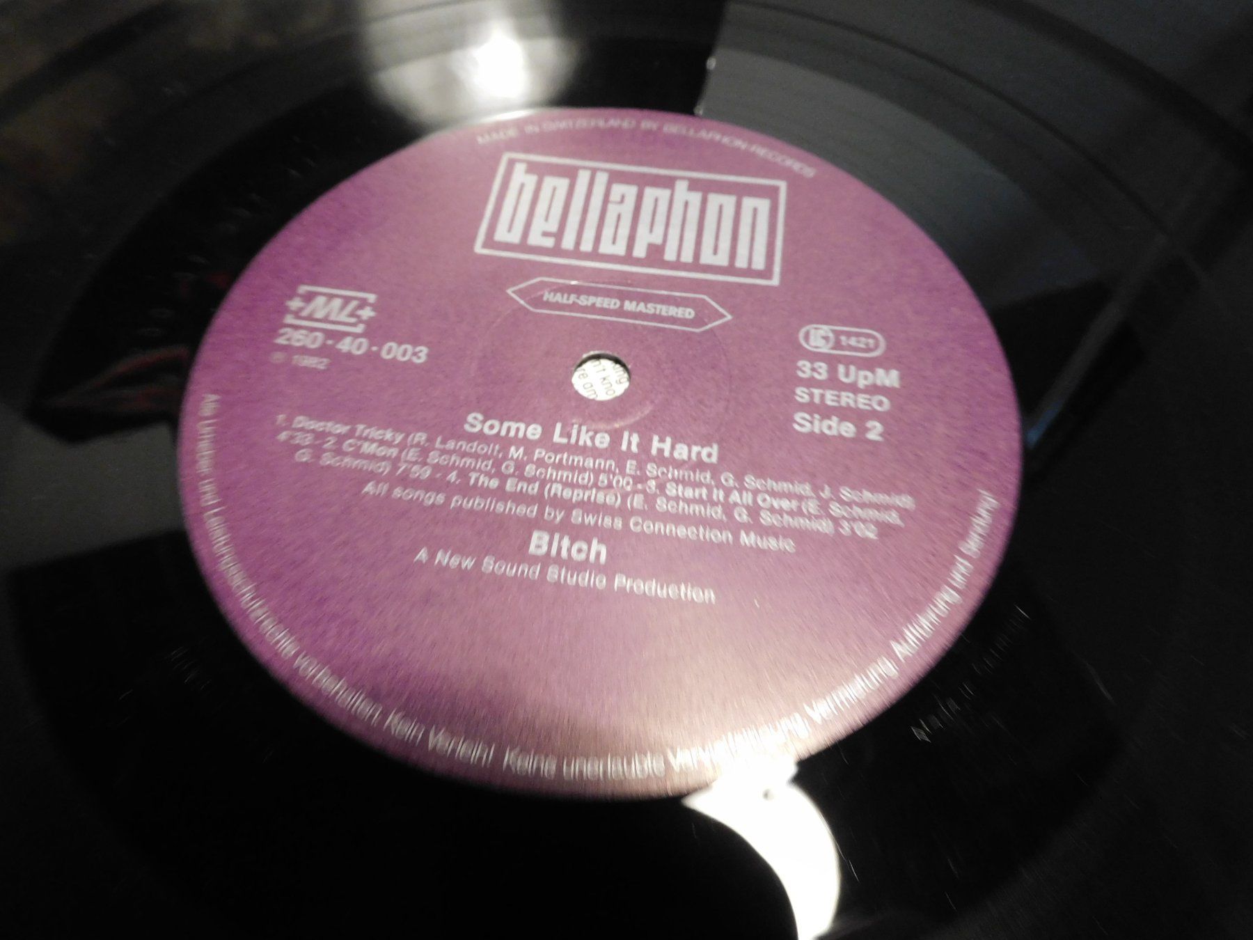 Dischi in vinile: LP Schallplatte - Bitch - Some Like it Hard 1982 – Usato da Sursee venduto da 76 3