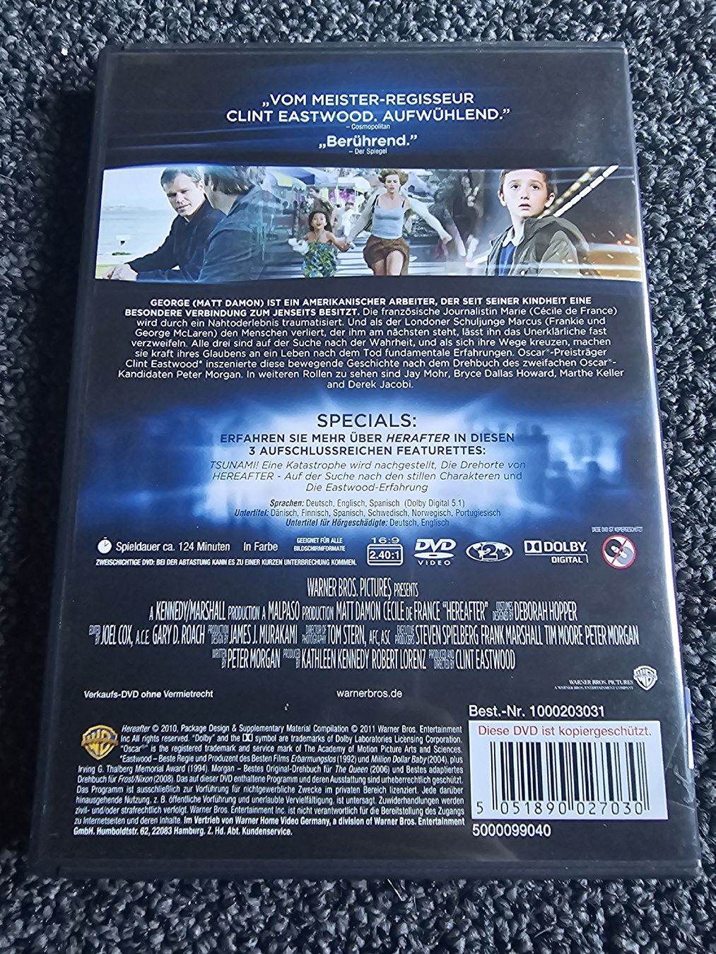 Tutti i DVDs: DVD Hereafter (20286) – Usato da Ruswil venduto da jan_bxl5 1