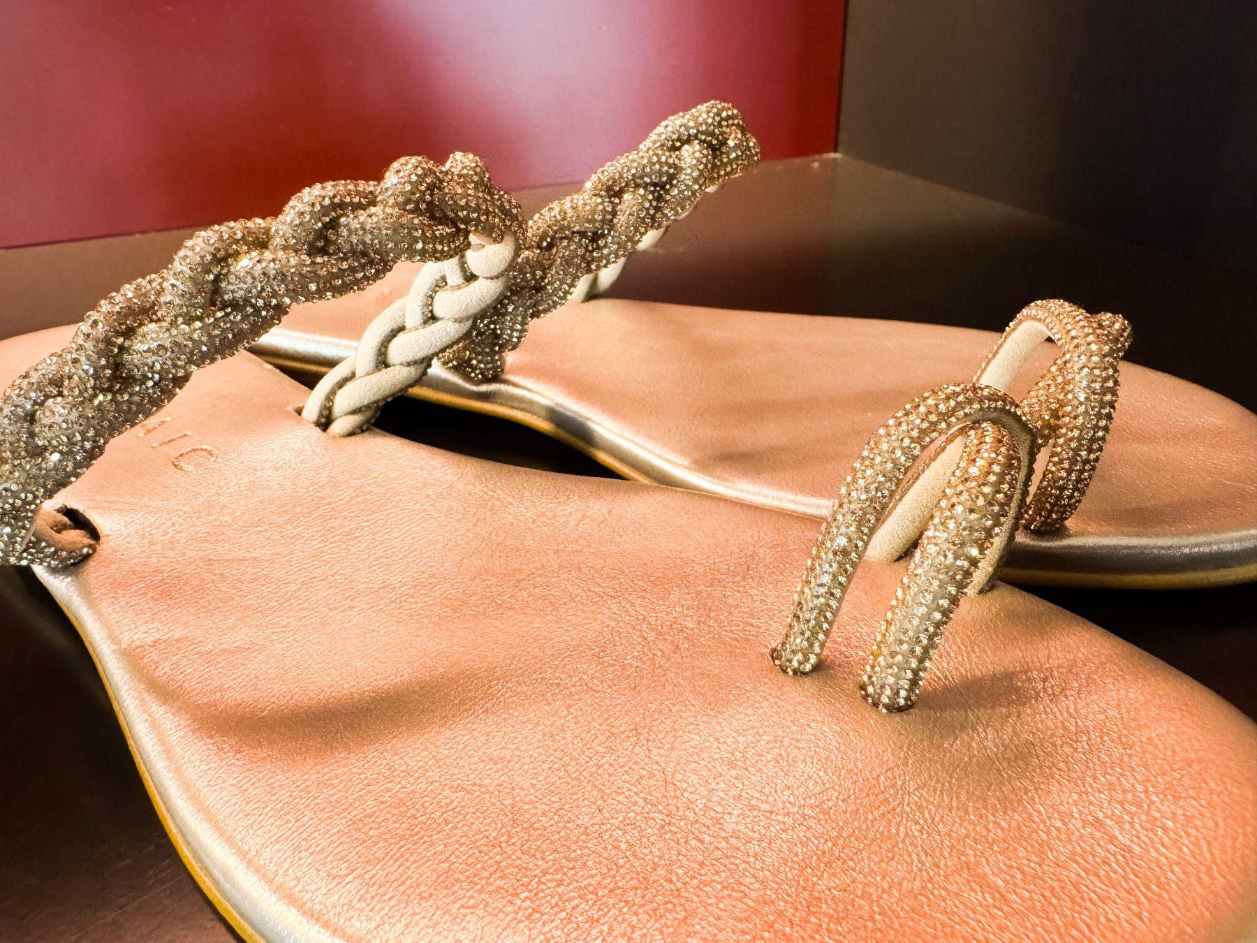 Damenschuhe: Sandalen mit Swarovski - Kristallen – Gebraucht aus Zürich von gregart 4