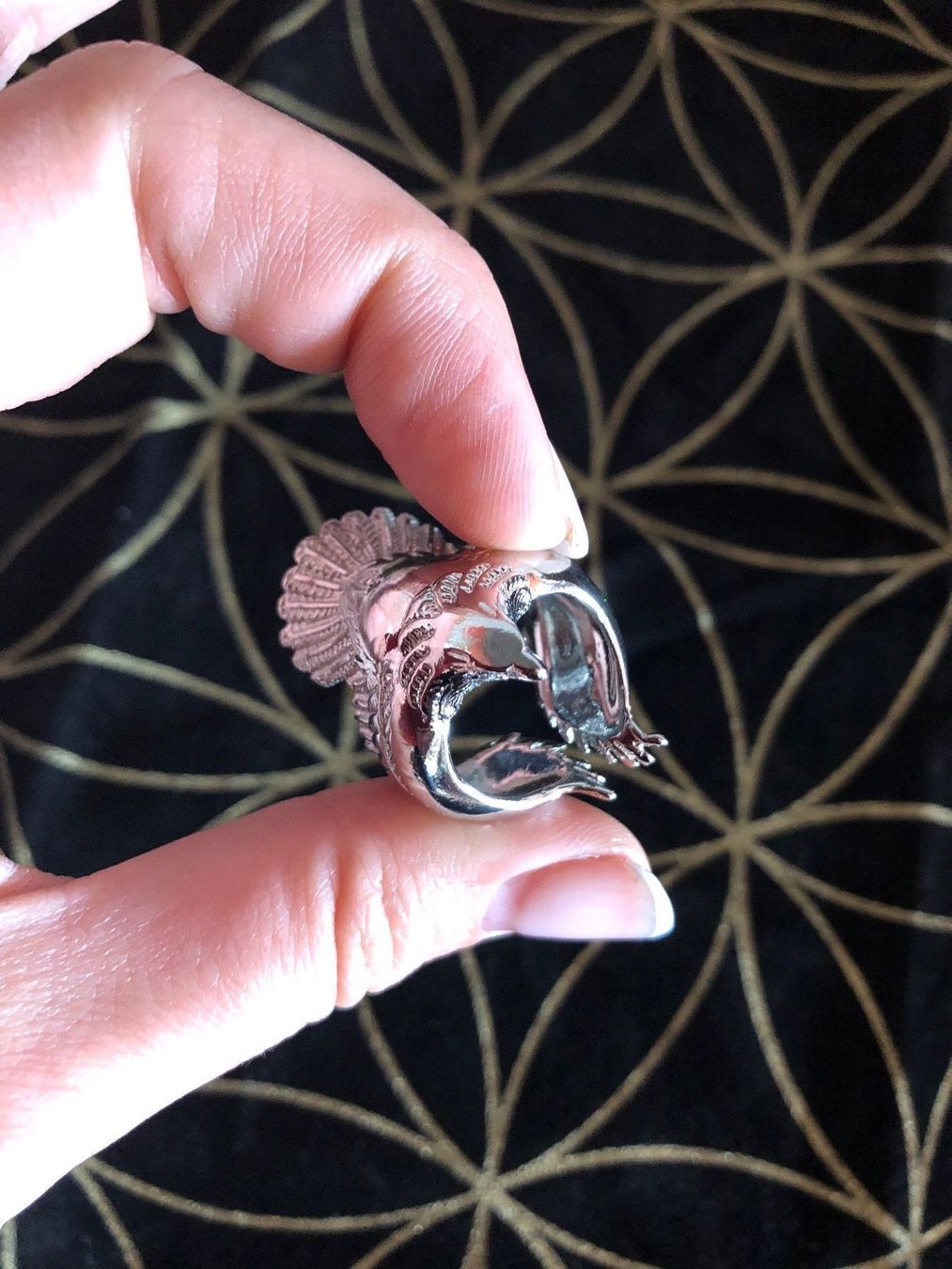 Anelli: Ring mit Vogel (one Size) / Nr. 48 – Nuovo (secondo la descrizione) da Gams venduto da Mariawicca 5