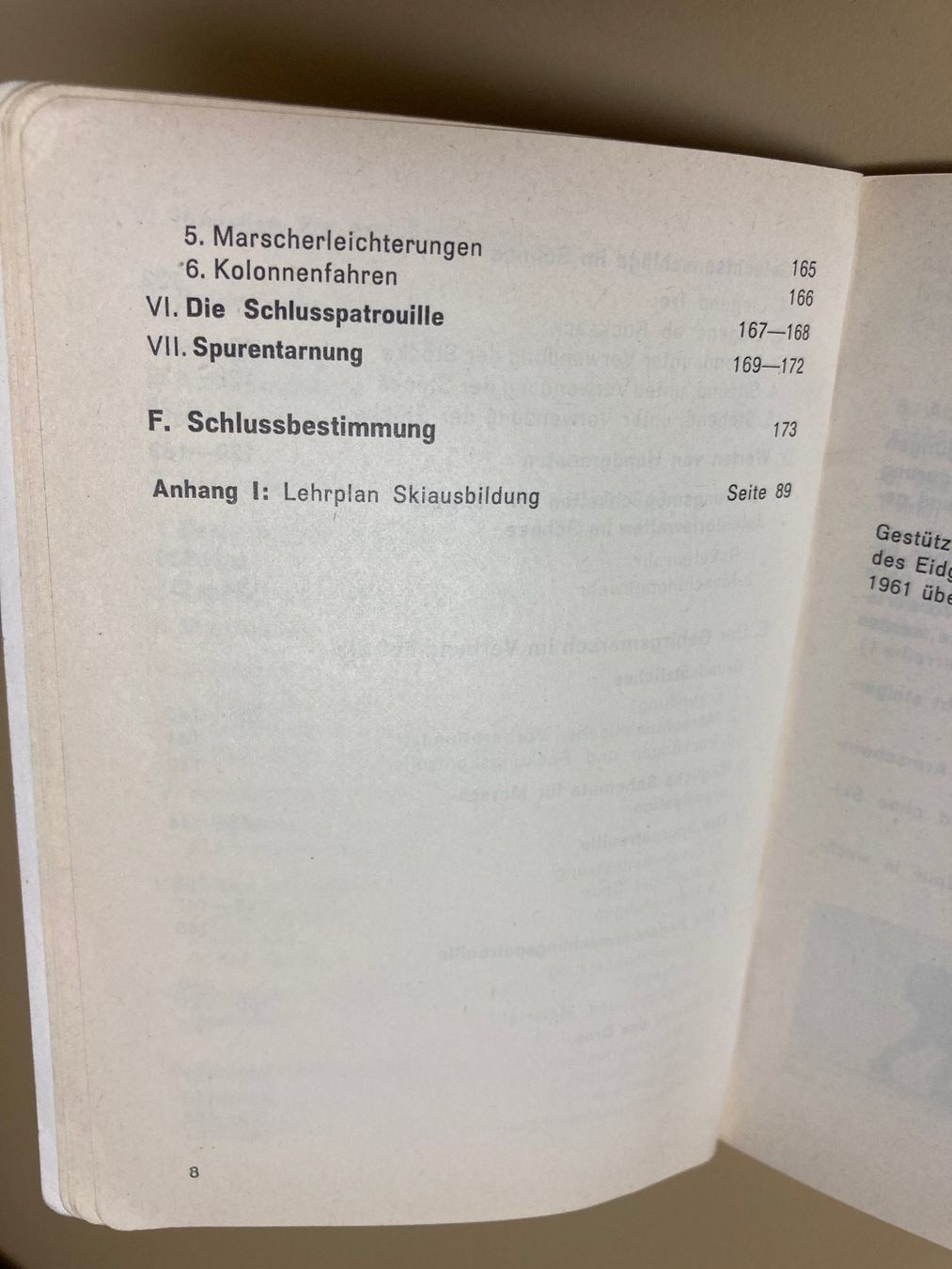 Bücher: 2 Reglemente: Sommer- und Wintergebirgstechnik - CH Armee – Gebraucht aus Brütten von Hst1 7