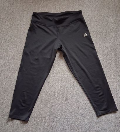 Adidas Sportleggins Climalite schwarz Gr.M, neuwertig