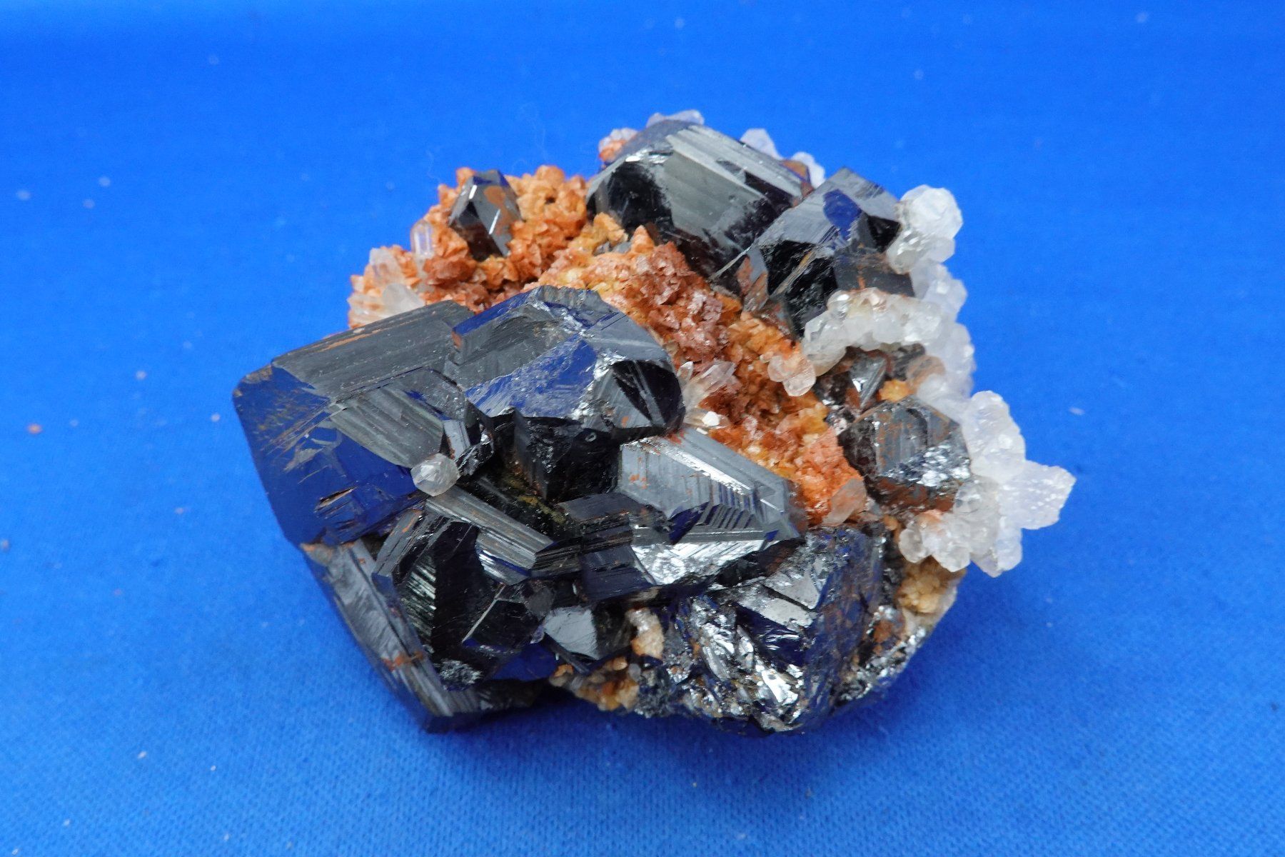 Mineralien & Heilsteine: Sphalerit mit Siderit, Quartz und Calcit (UV) – Gebraucht aus Schinznach Bad von Demerald 1
