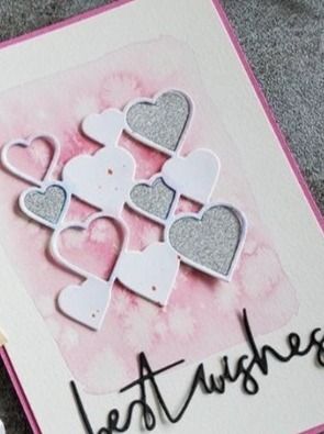 Sciablone: Stanzschablone Nr.146, Herzform (Sizzix geeignet) – Nuovo e nell'imballaggio originale da Gretzenbach venduto da Fliegepilz56