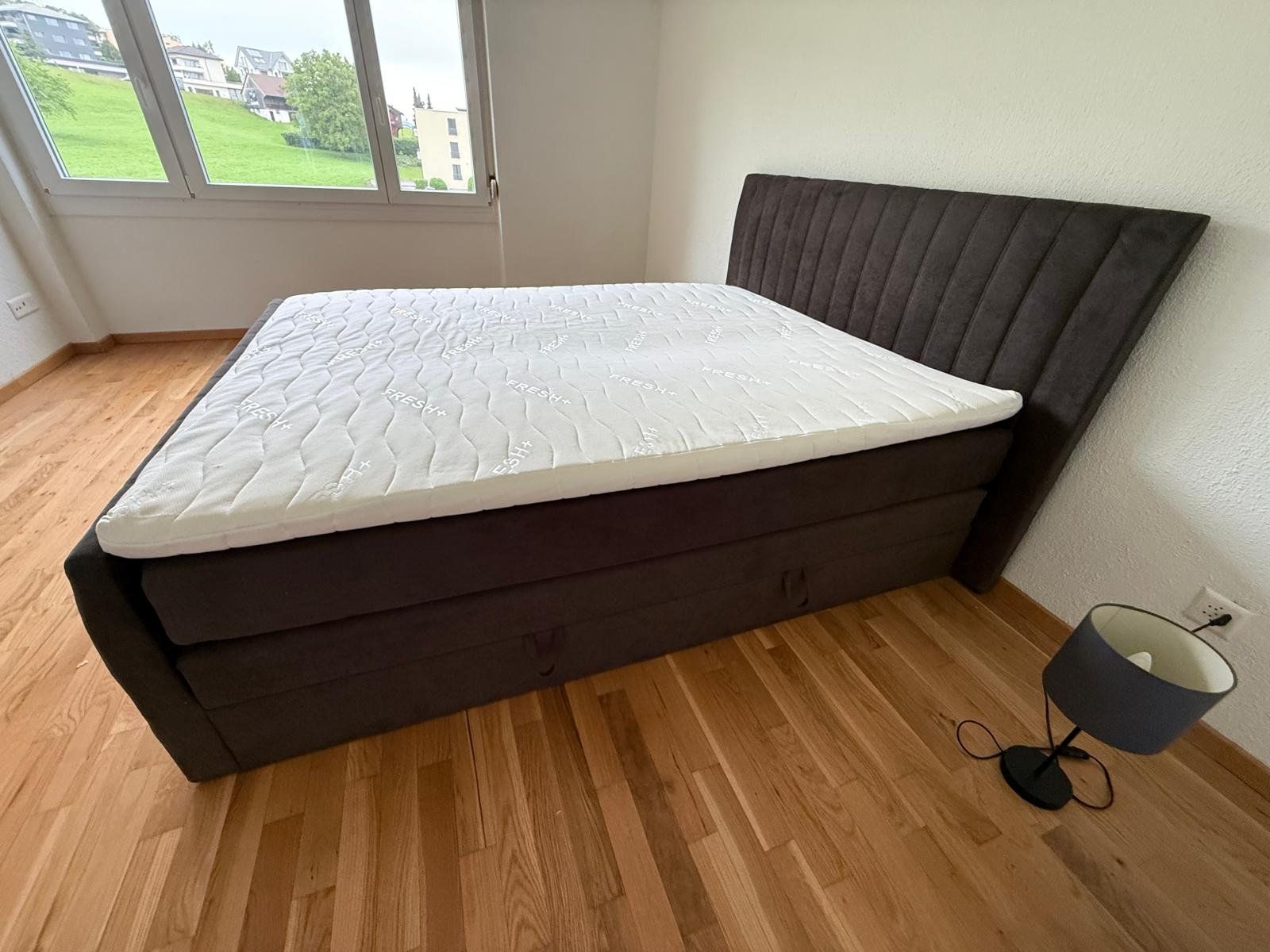 Letti: Carryhome BOXSPRINGBETT 160/200 cm Braun – Usato da Vättis venduto da MauMP 6