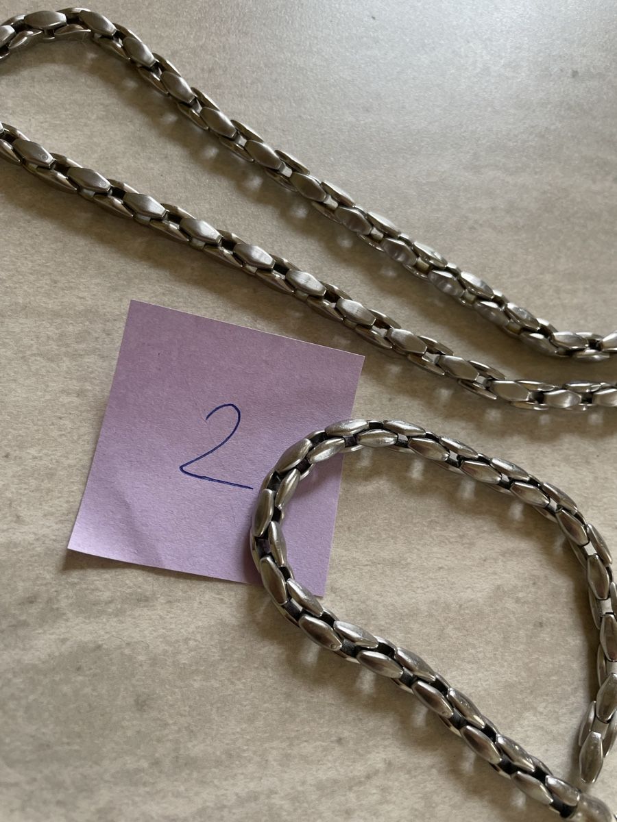Catenine: Massive Halskette und Armkette Steel – Usato da Flawil venduto da Naphtali 7
