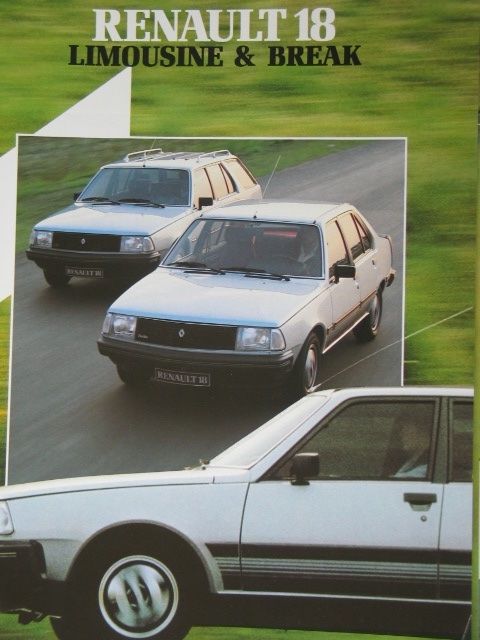 Prospekt Renault 18 Limousine Break Kaufen Auf Ricardo