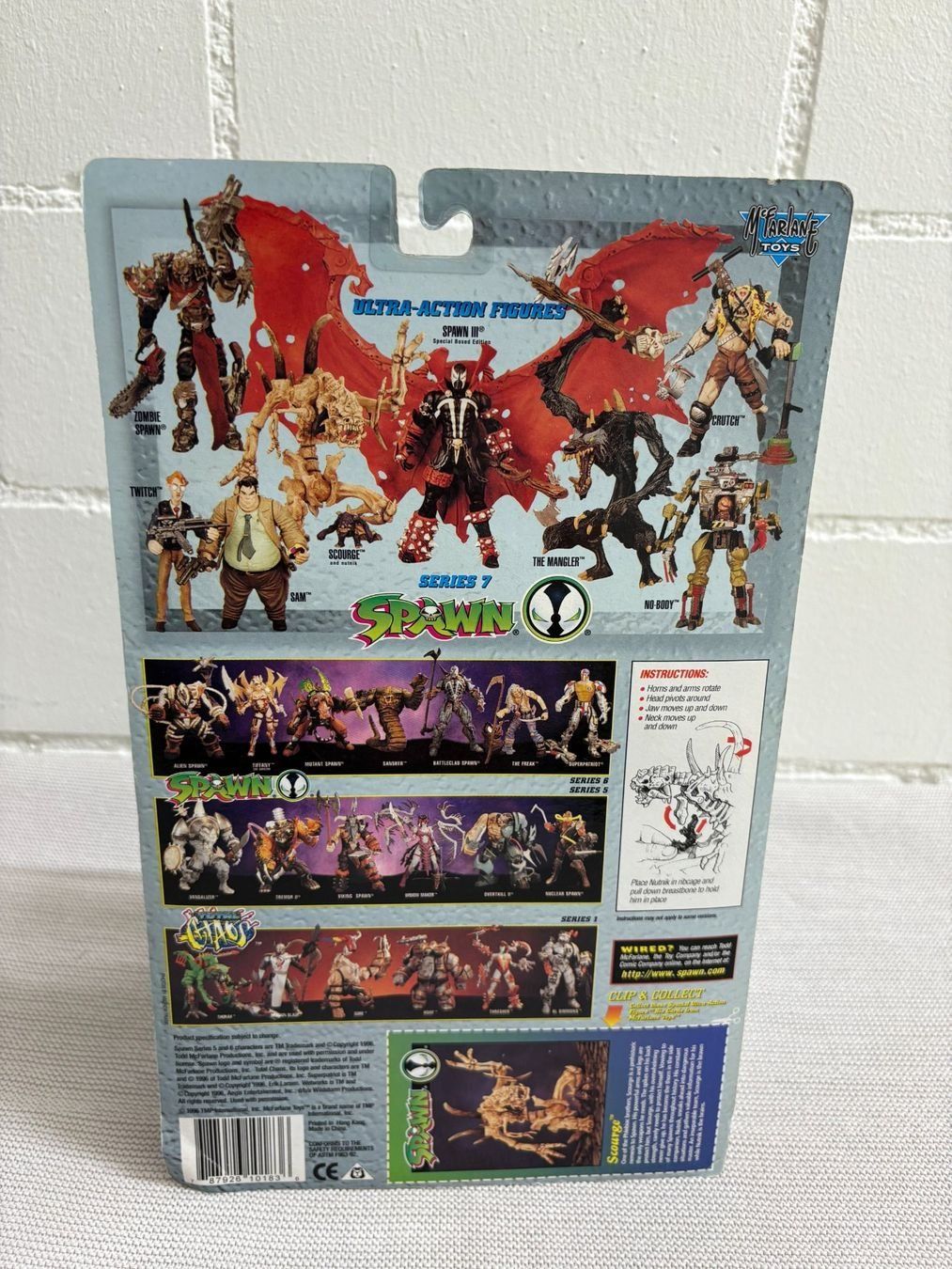 Statuette: Spawn Scourge Ultra Action Figures Todd McFarlane Toys 1996 – Nuovo e nell'imballaggio originale da Ottenbach venduto da TimelessEmotions. 3