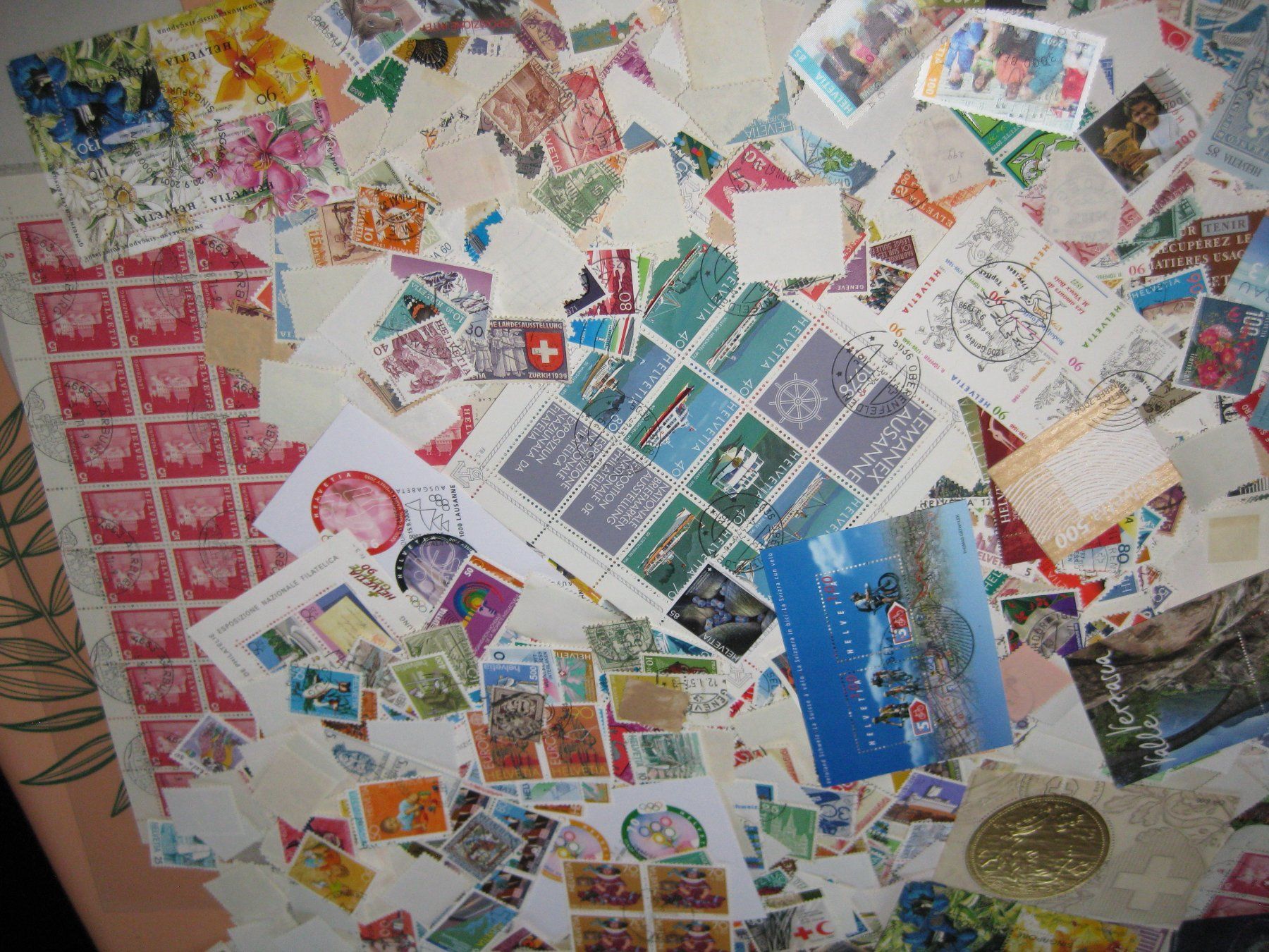 Alle Briefmarken: Timbres Suisses lavés – Gebraucht aus L'Auberson von DanGinFAS 5