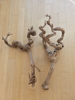 Rebholz, zwei Stück, natur, gebraucht