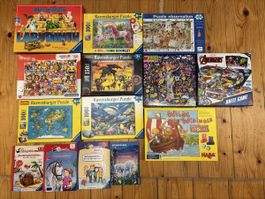 Spiel-und Buchsammlung für Kinder ab 6 Jahren