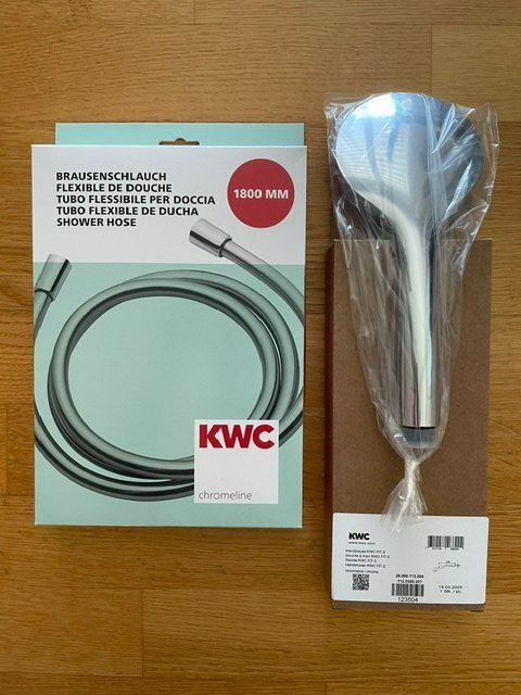 Duschbrausen: Schlauch und Brause KWC – Neu und originalverpackt aus Stäfa von Indi59 2