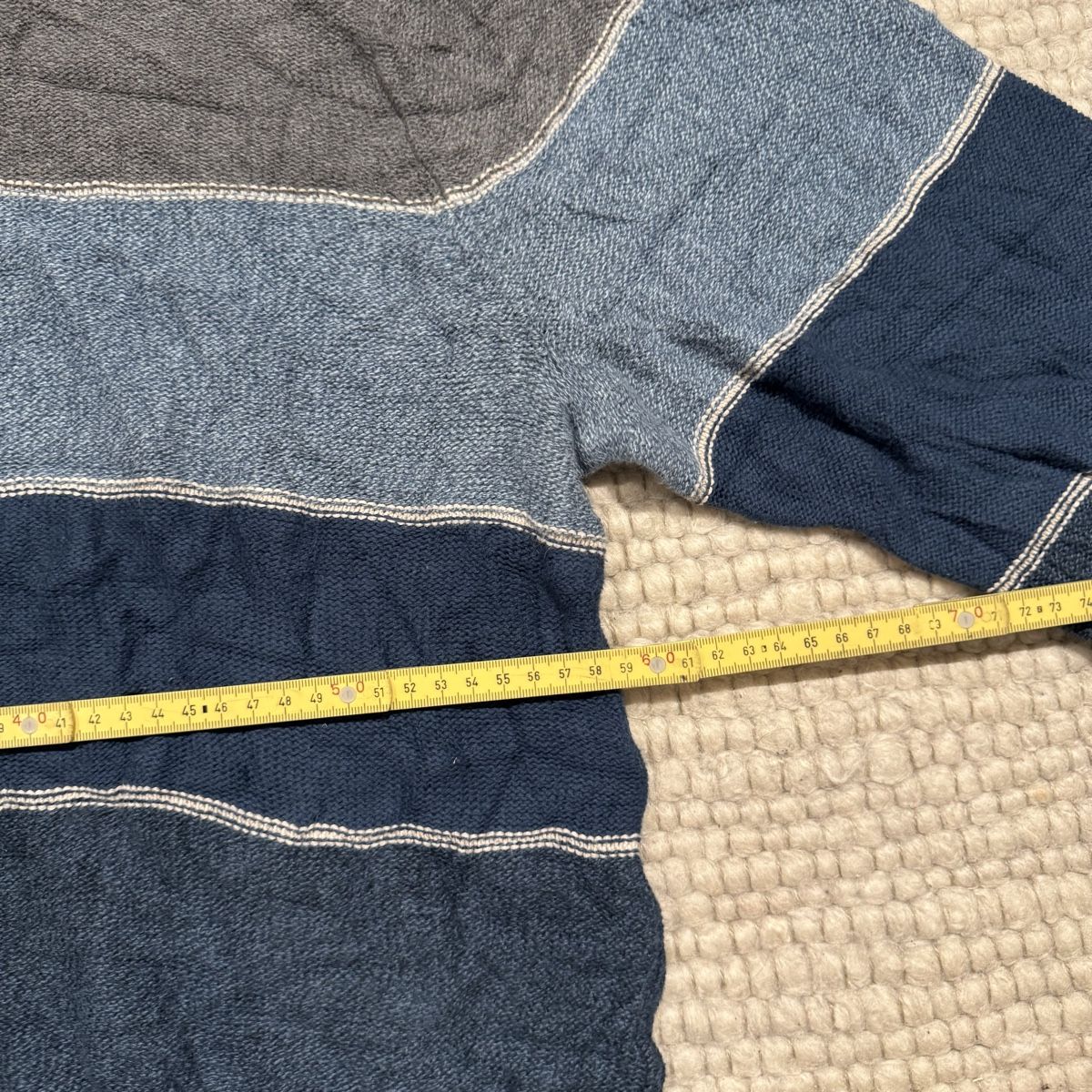 Maglioni & Felpe: Vintage gestreifter Baumwoll Sweater Gr. L – Usato da Basel venduto da climaxxx 4