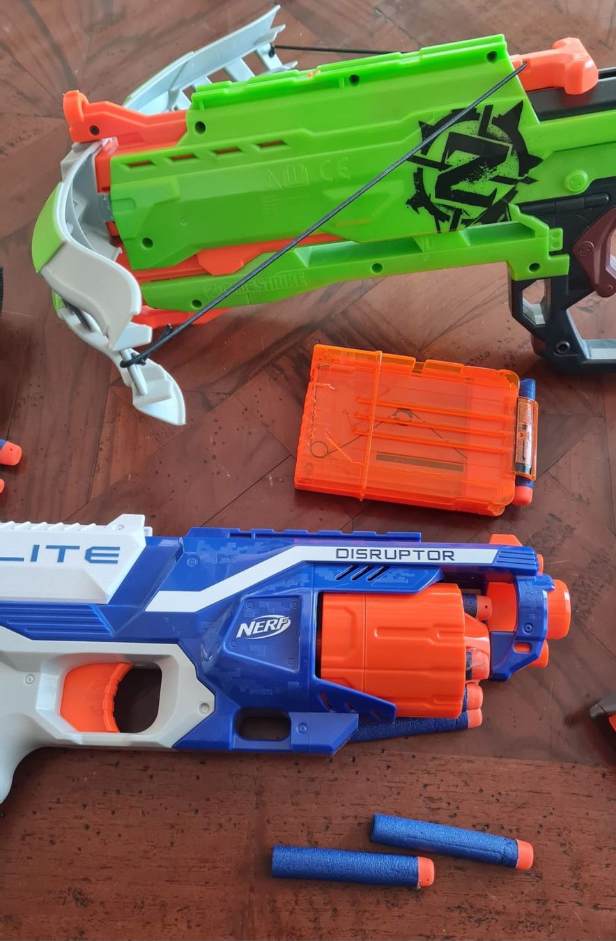 Nerf Jouets: NERF set – D'occasion à Castione par Patty71 1