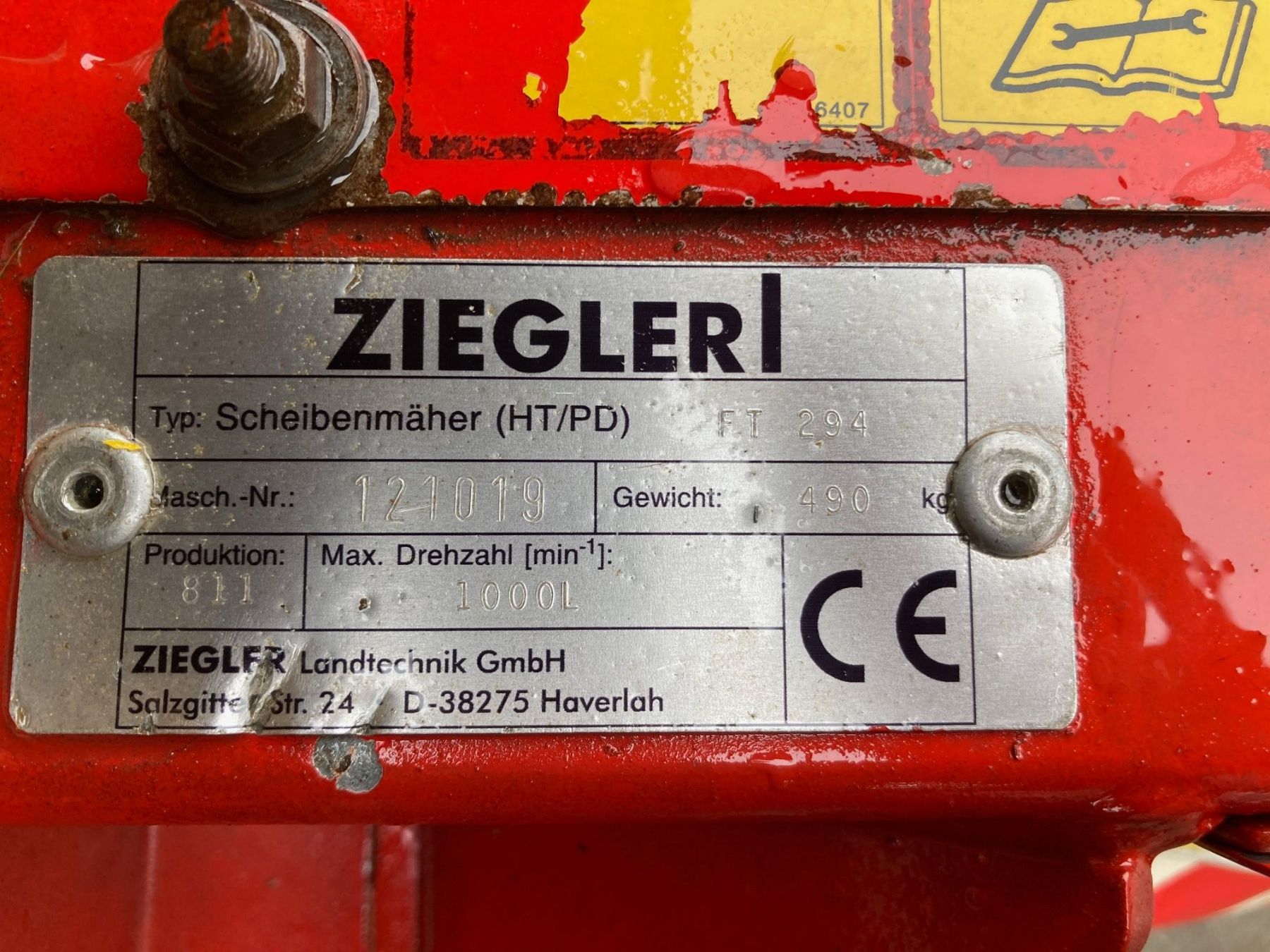 Toutes les machines: Frontmähwerk Ziegler – D'occasion à Buttisholz par PeterWueest 3